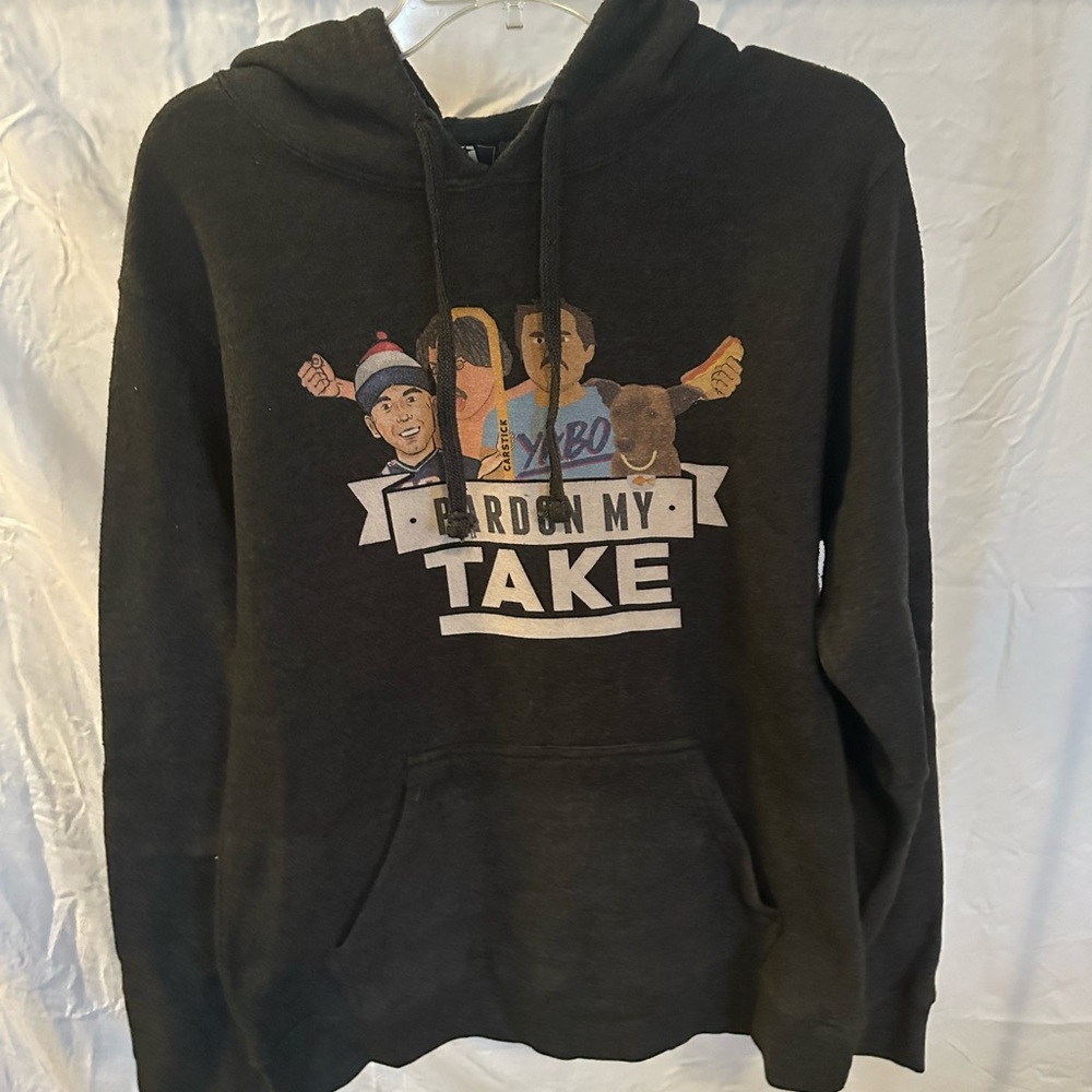 Pardon My Take - Barstool Sports Gray Hoodie